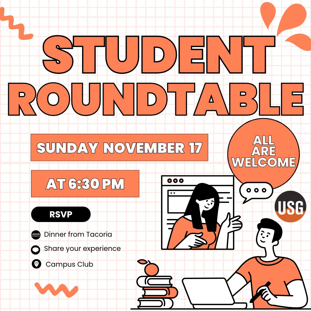 Gray Orange Illustration Friendship Party Instagram Post