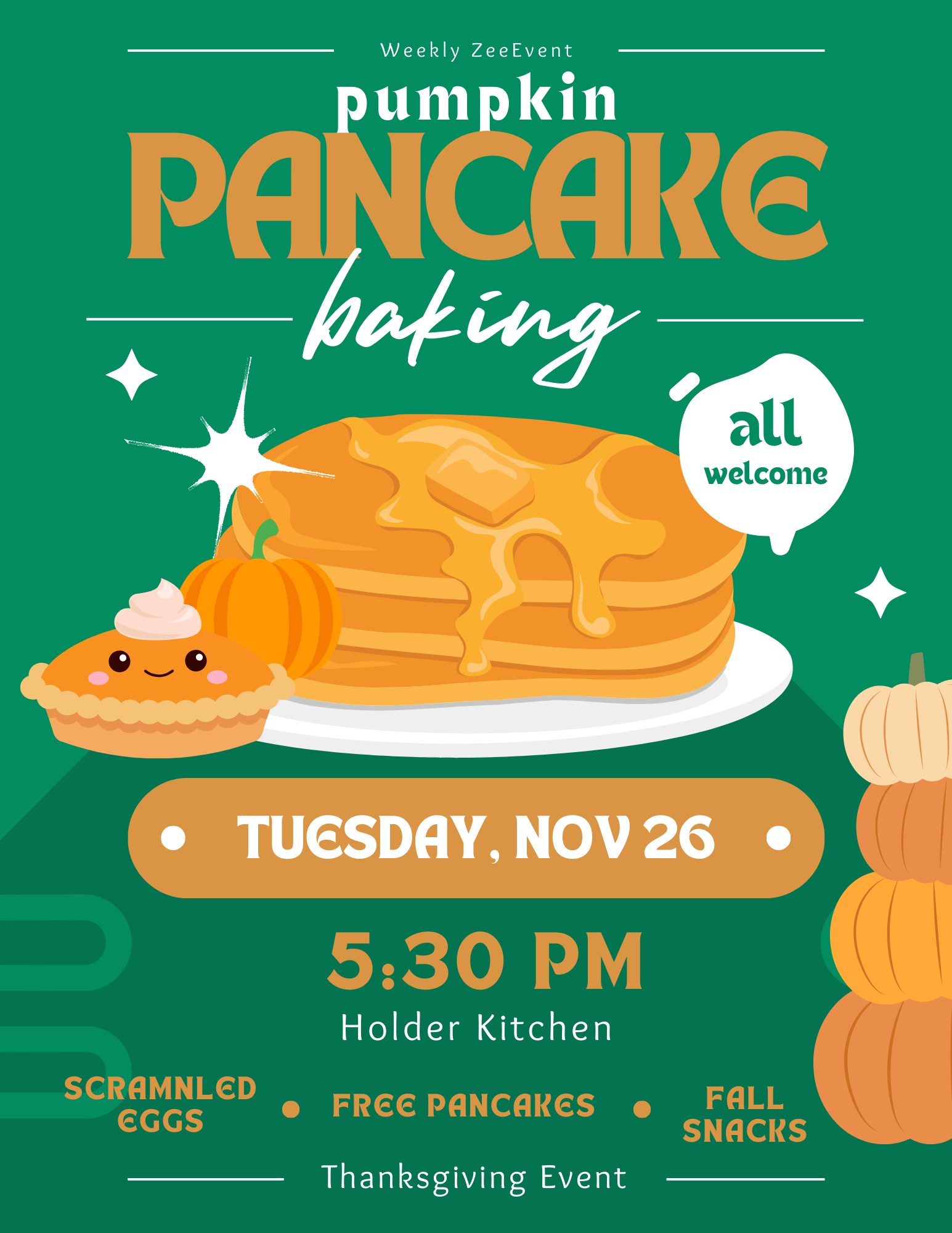 thanksgiving zeevent